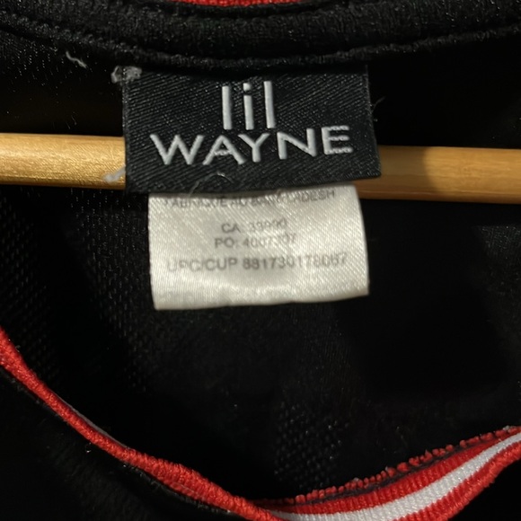 Public Enemy. Lil Wayne Wayne 85 basketball jersey. Medium.  Polyester. Black - Picture 3 of 5